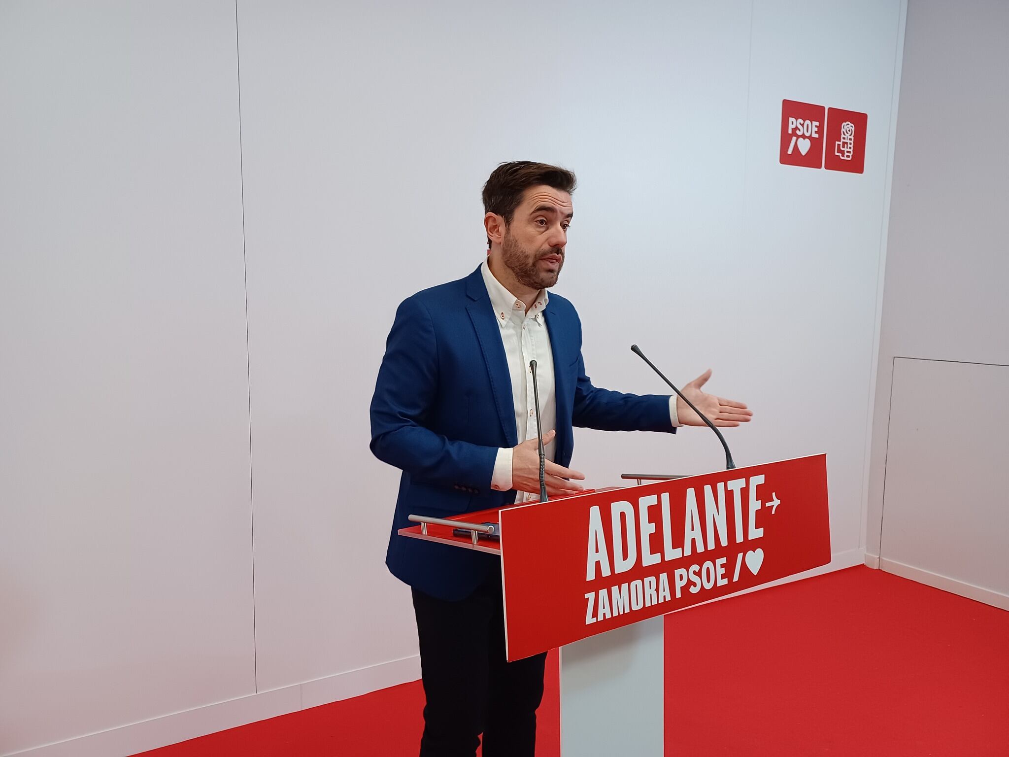 Antidio Fagúndez, Secretario Provincial del PSOE