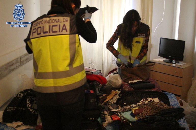 Operación policial desarrollada en Murcia.