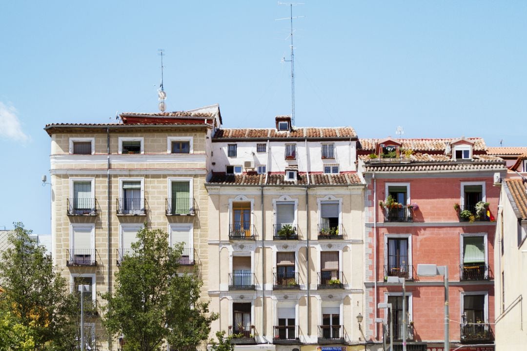 Imagen del Barrio de Lavapiés (Madrid), zona donde hay un gran número de mini-pisos