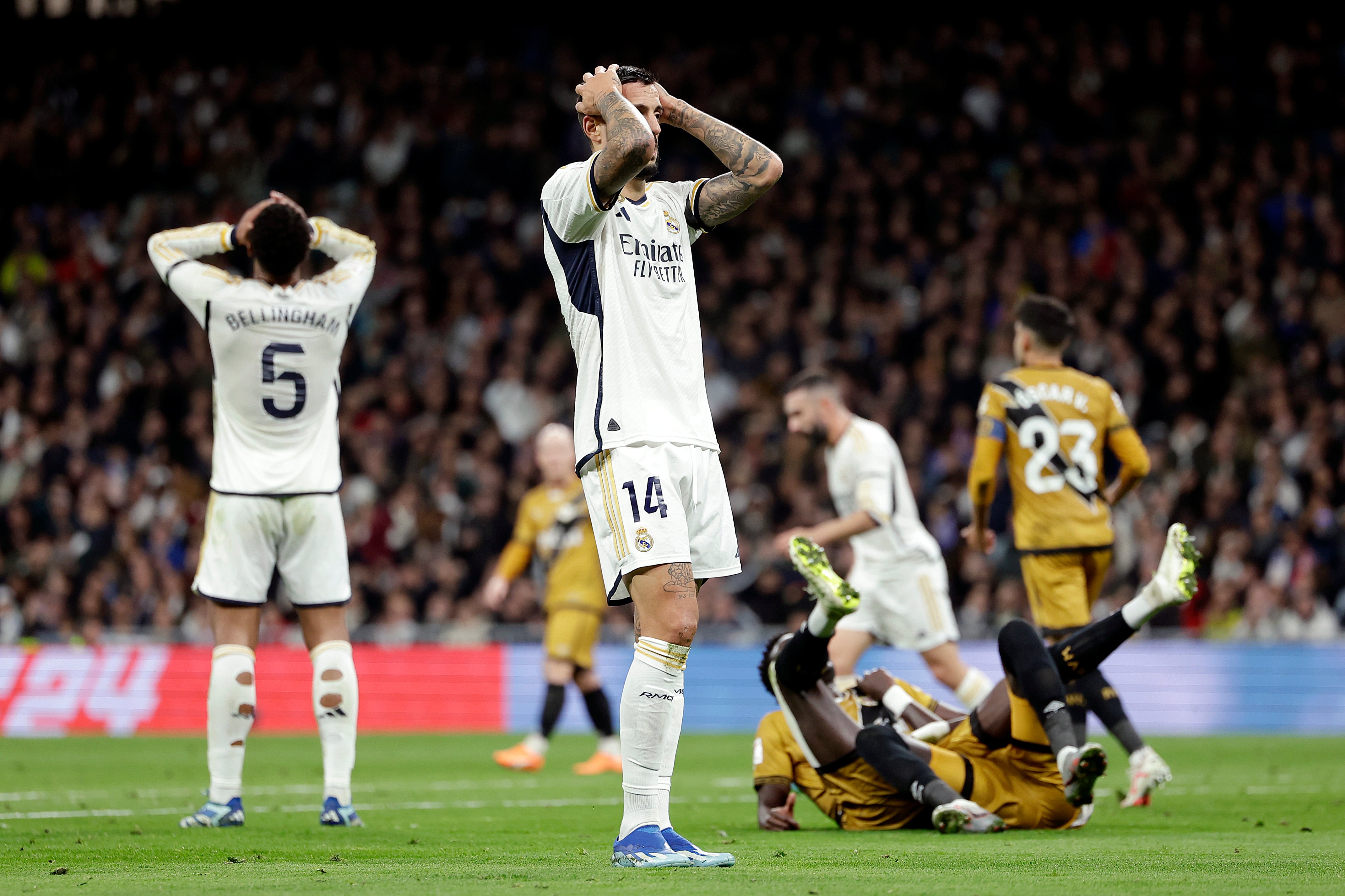 Partido entre Real Madrid y Rayo Vallecano. (Photo by David S.Bustamante/Soccrates/Getty Images)