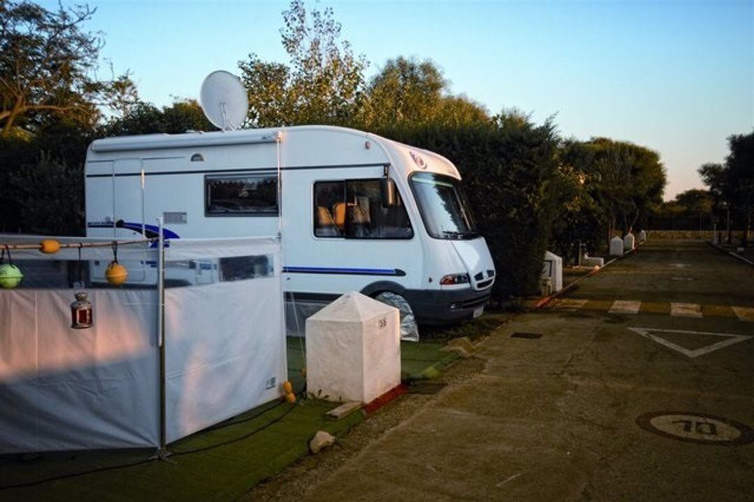 Uno de los campings de la provincia