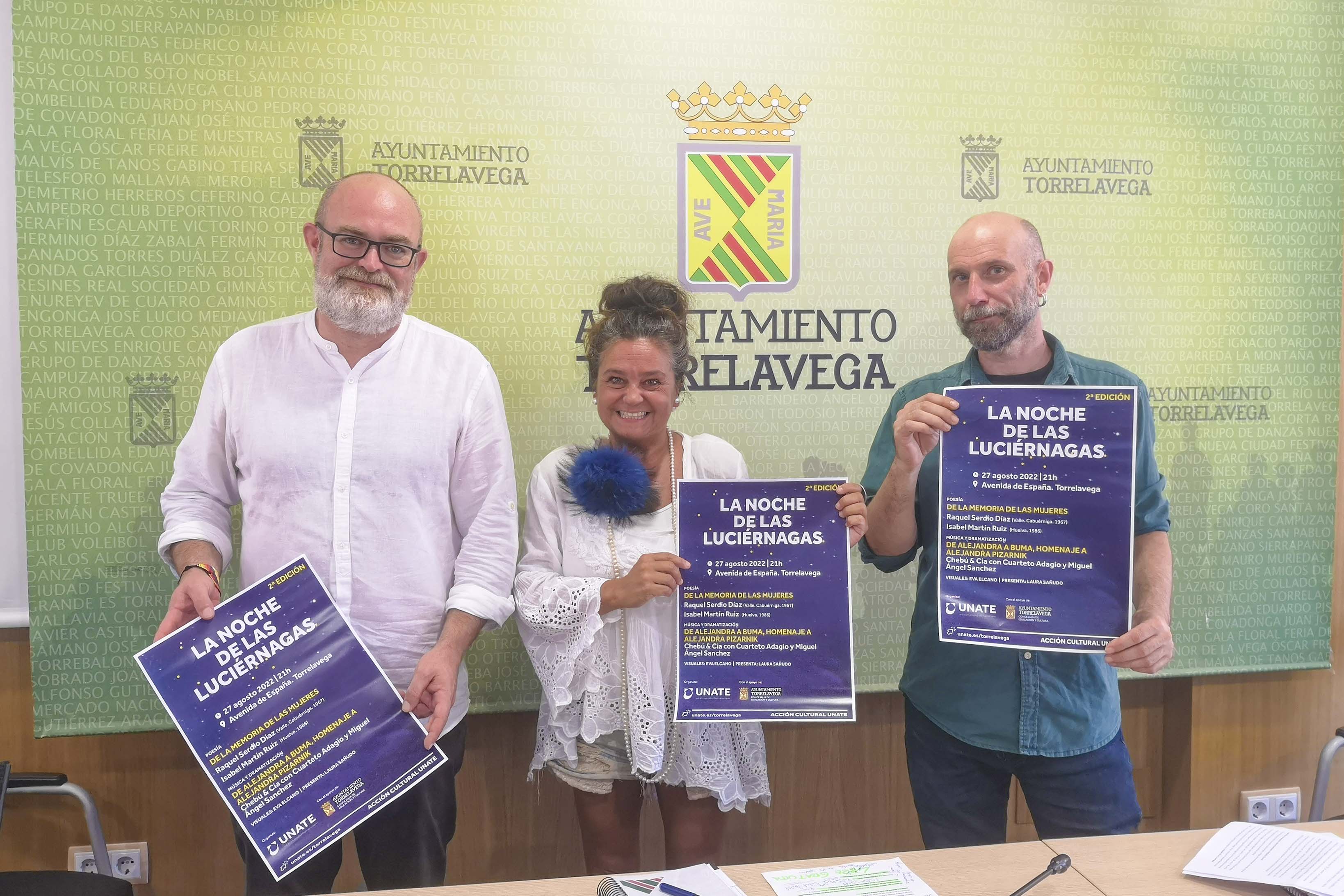 Paco Nadal, Esther Vélez y Daniel Gutiérrez presentan 'La Noche de las Luciérnagas'