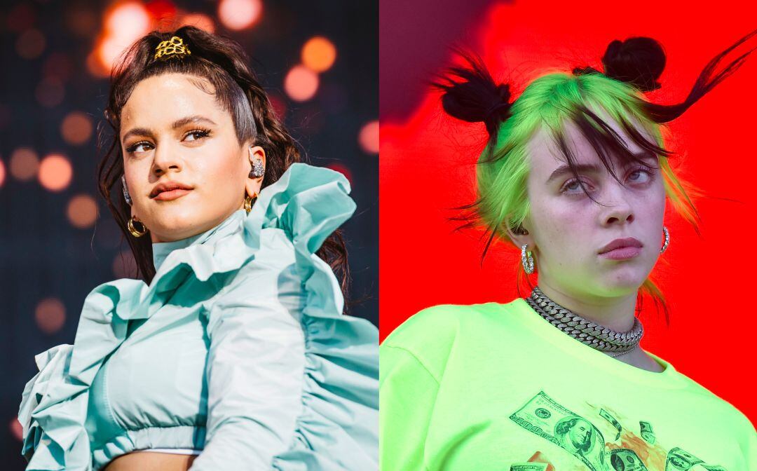 Rosalía y Billie Eilish, cantan juntas por primera vez