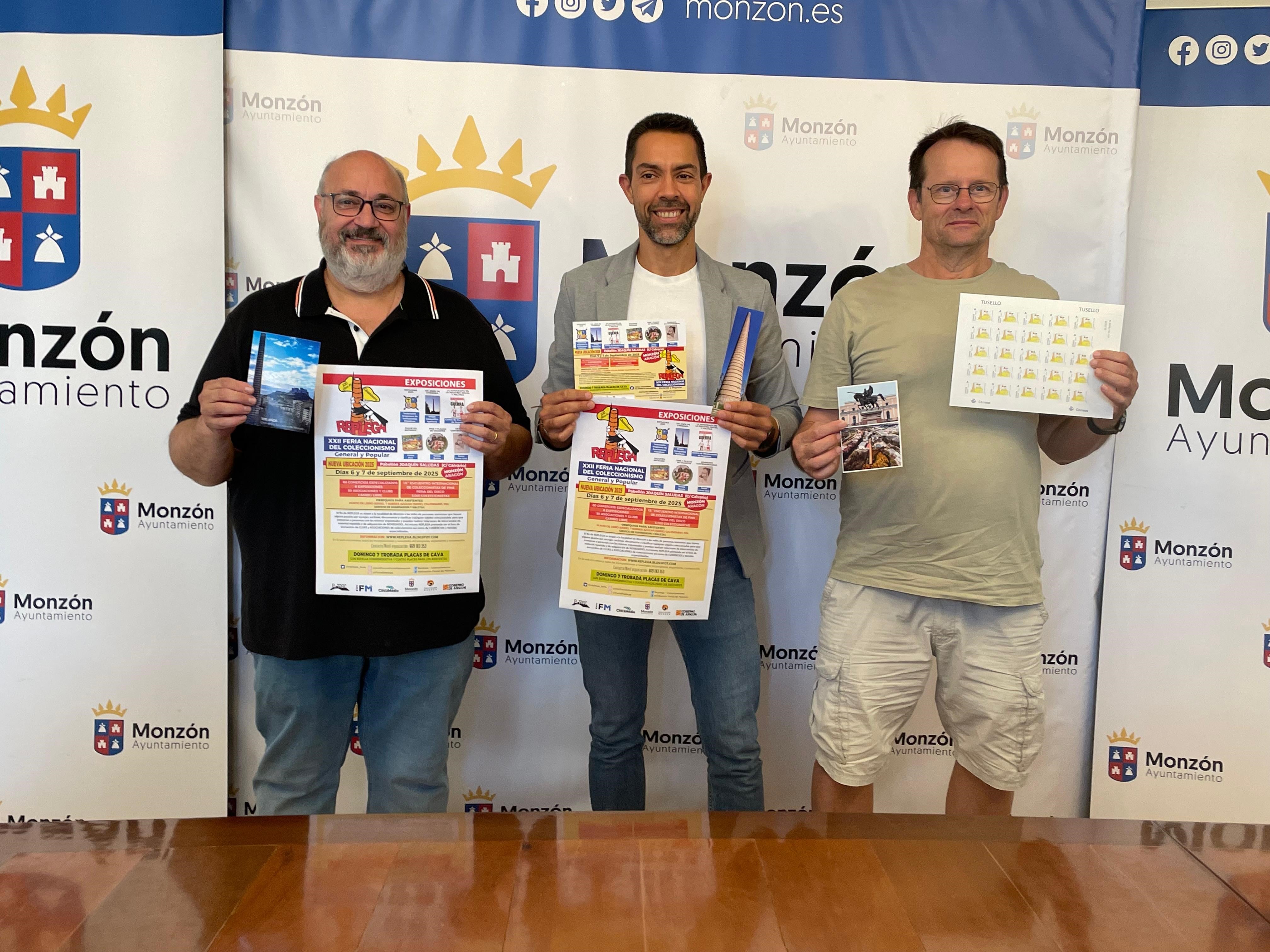 José Luis Escutia, Jairo Sánchez y Joaquín Palacios en la presentación de Replega