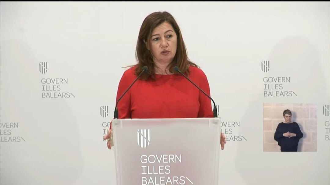 La presidenta del Govern Francina Armengol