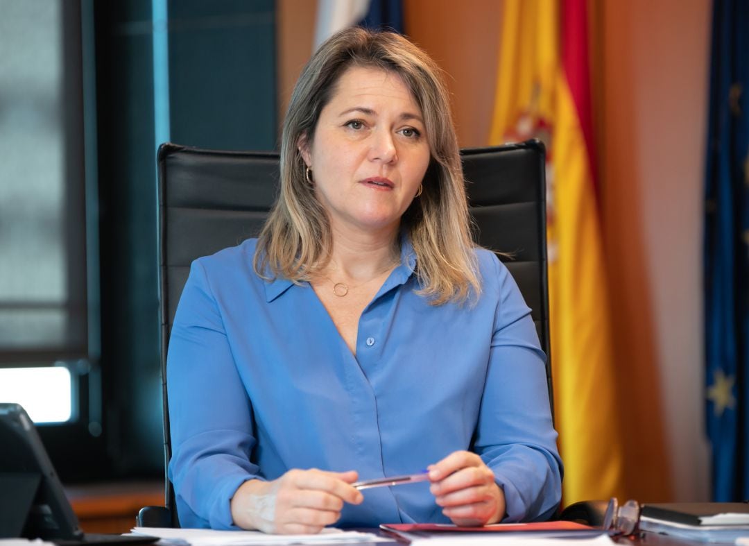 Alicia Vanoostende, consejera de Agricultura, Ganadería y Pesca del Gobierno de Canarias