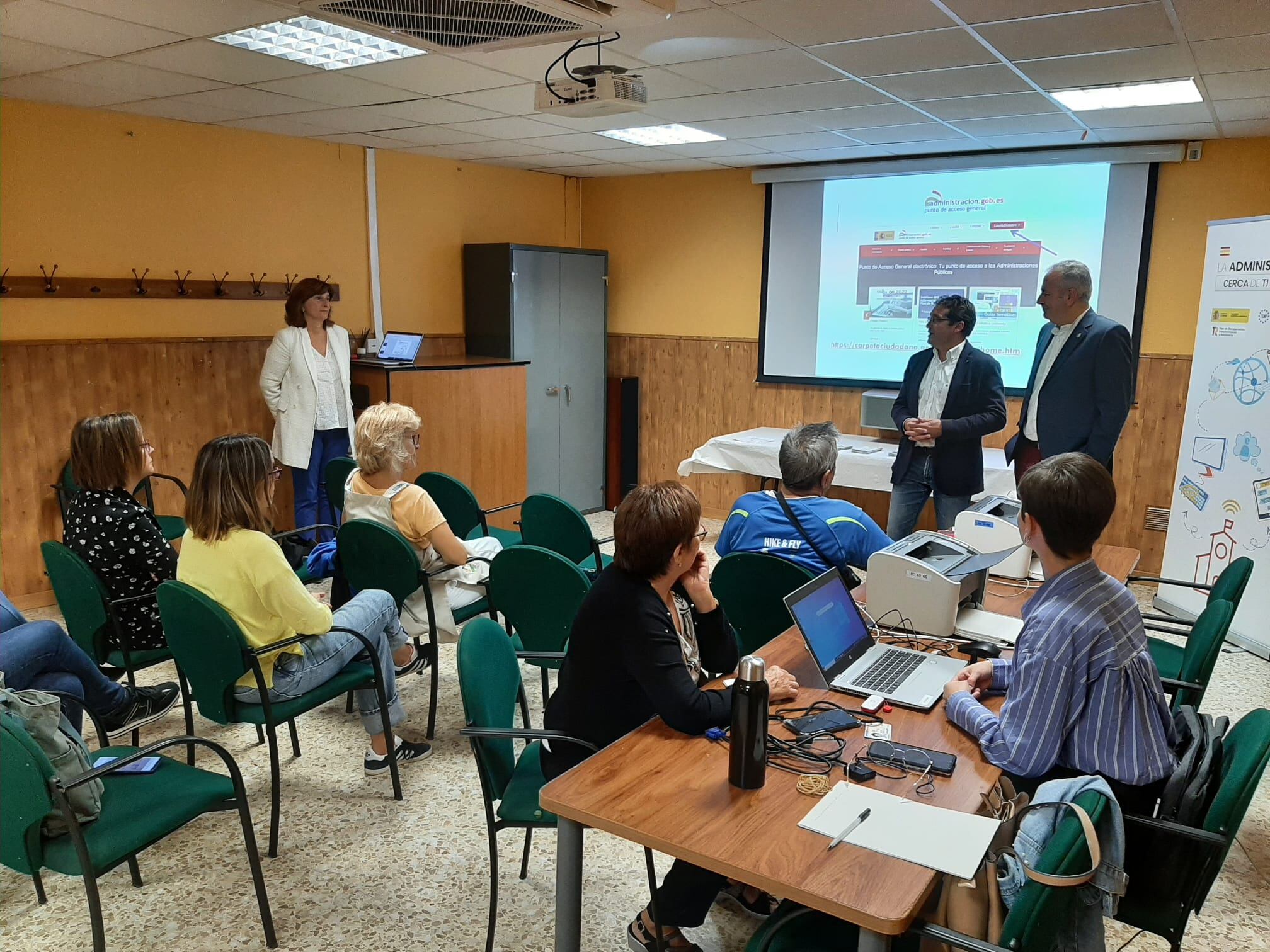 La 'Administración cerca de ti' llegaba este lunes a Tierz