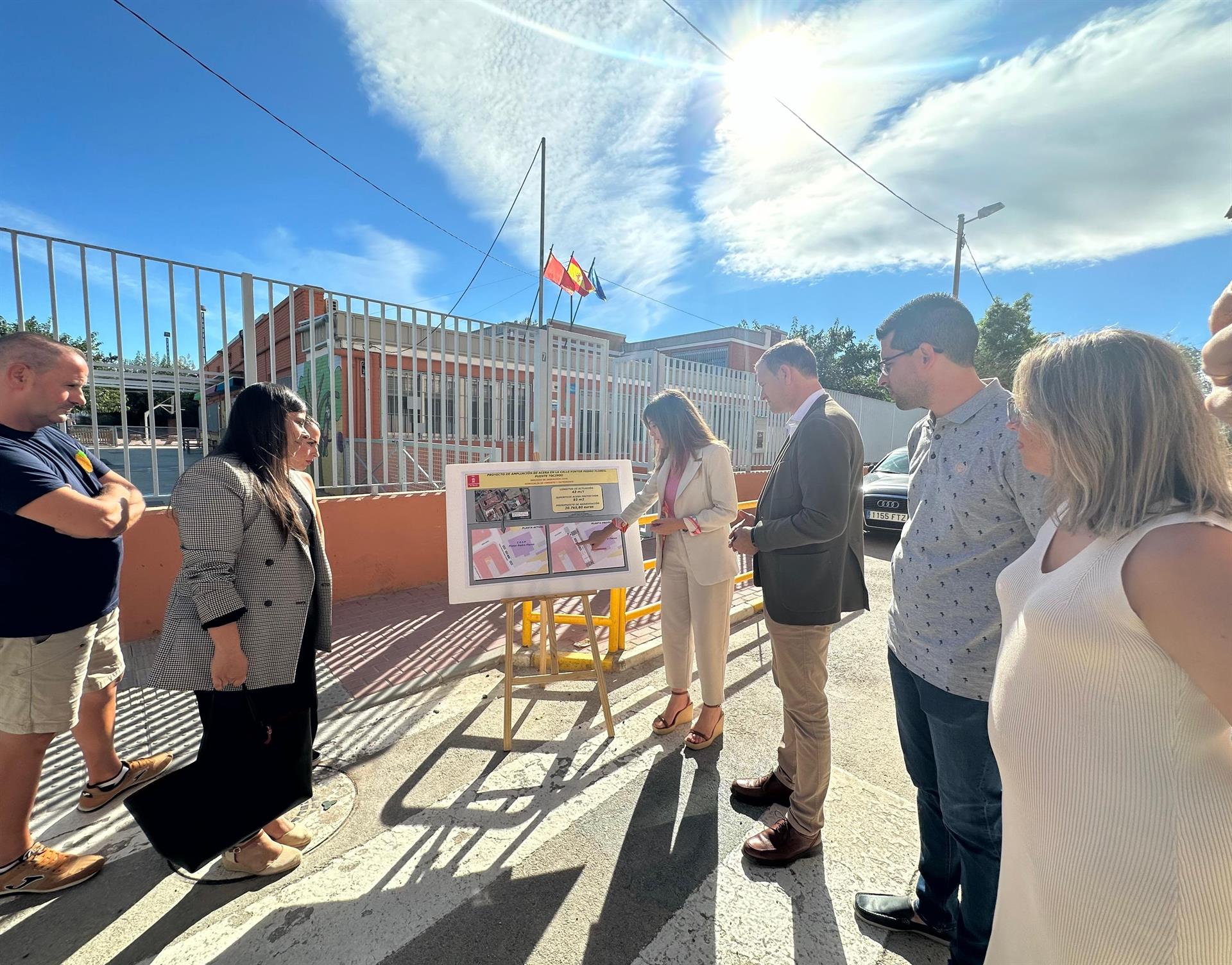 Presentación del plan integral para mejorar la seguridad y accesibilidad de los colegios