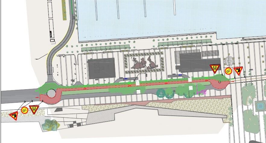Corte de carretera en el muelle Alfonso XII a partir de este martes 15 de febrero