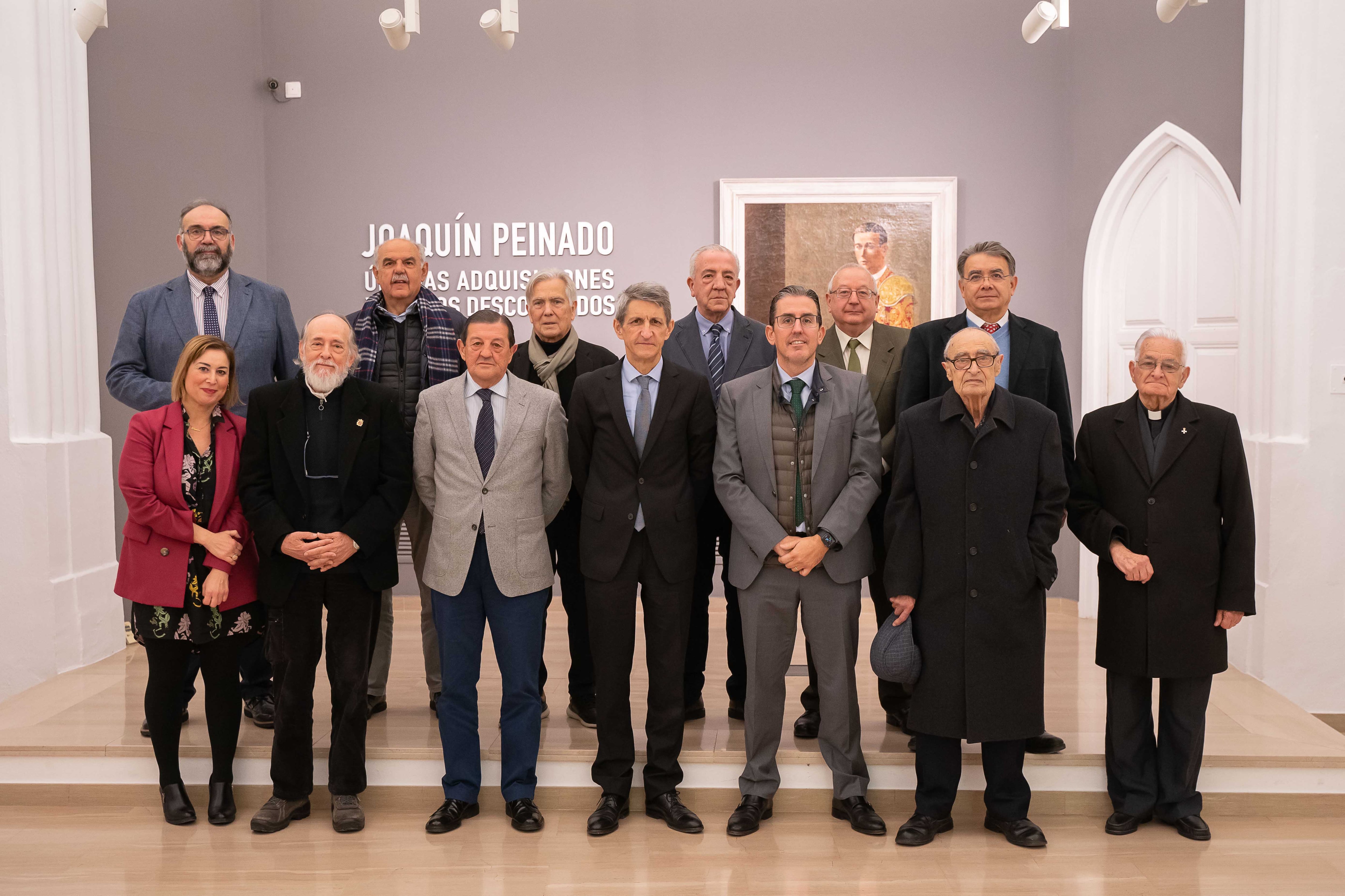 Foto de familia del Patronato de la Fundación Unicaja Ronda