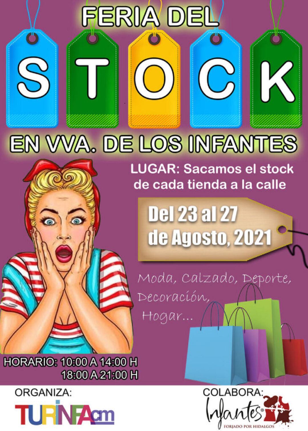 Cartel Feria del Stock.