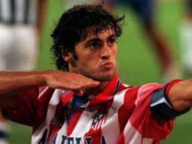 Kiko Narváez con su conocida celebración