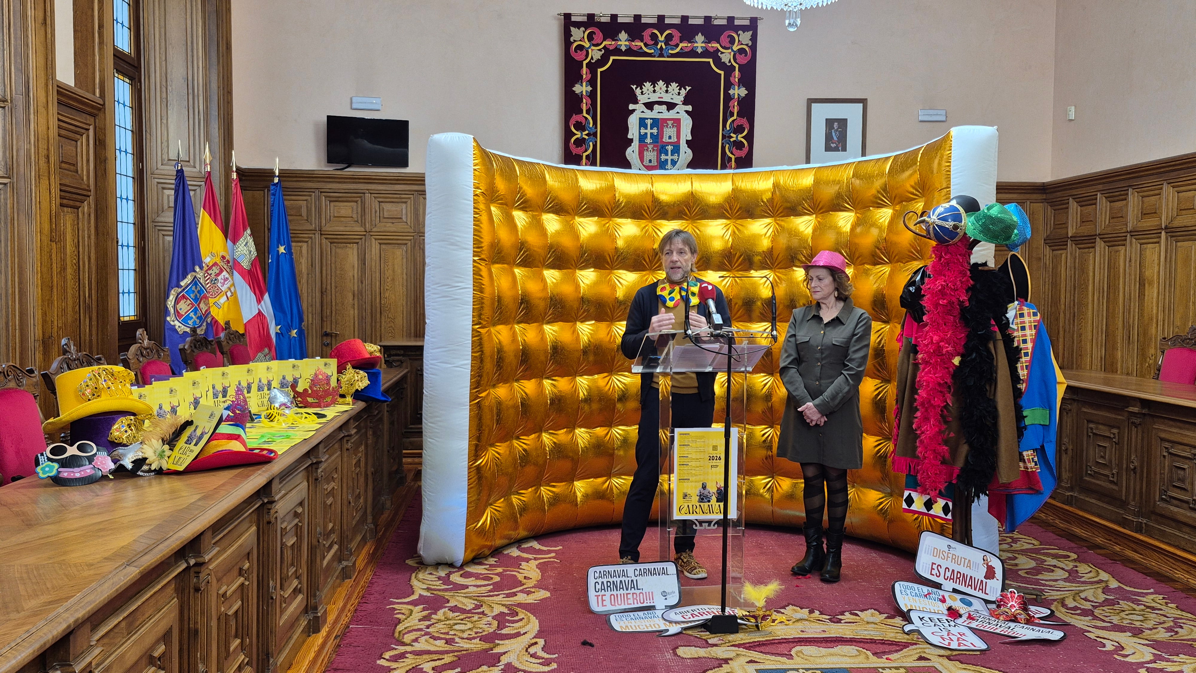 Palencia se prepara para vivir el Carnaval con novedades como el I Festival de Chirijotas o un taller de elaboración de orejuelas infantil