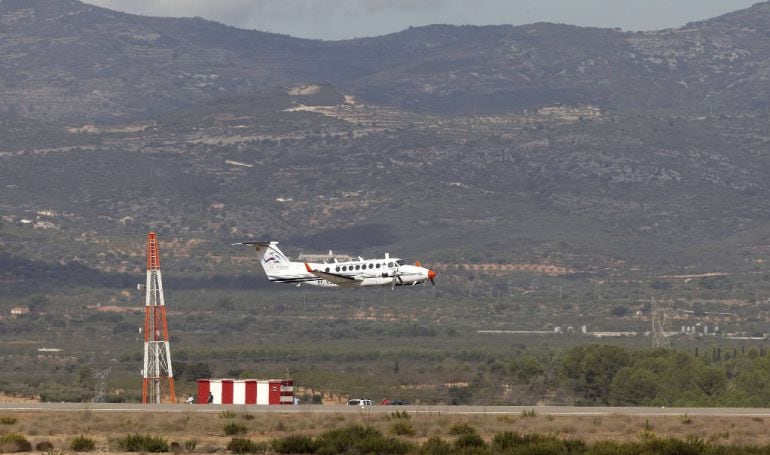 Un vuelo de prueba en el aeropuerto en una imagen de archivo)