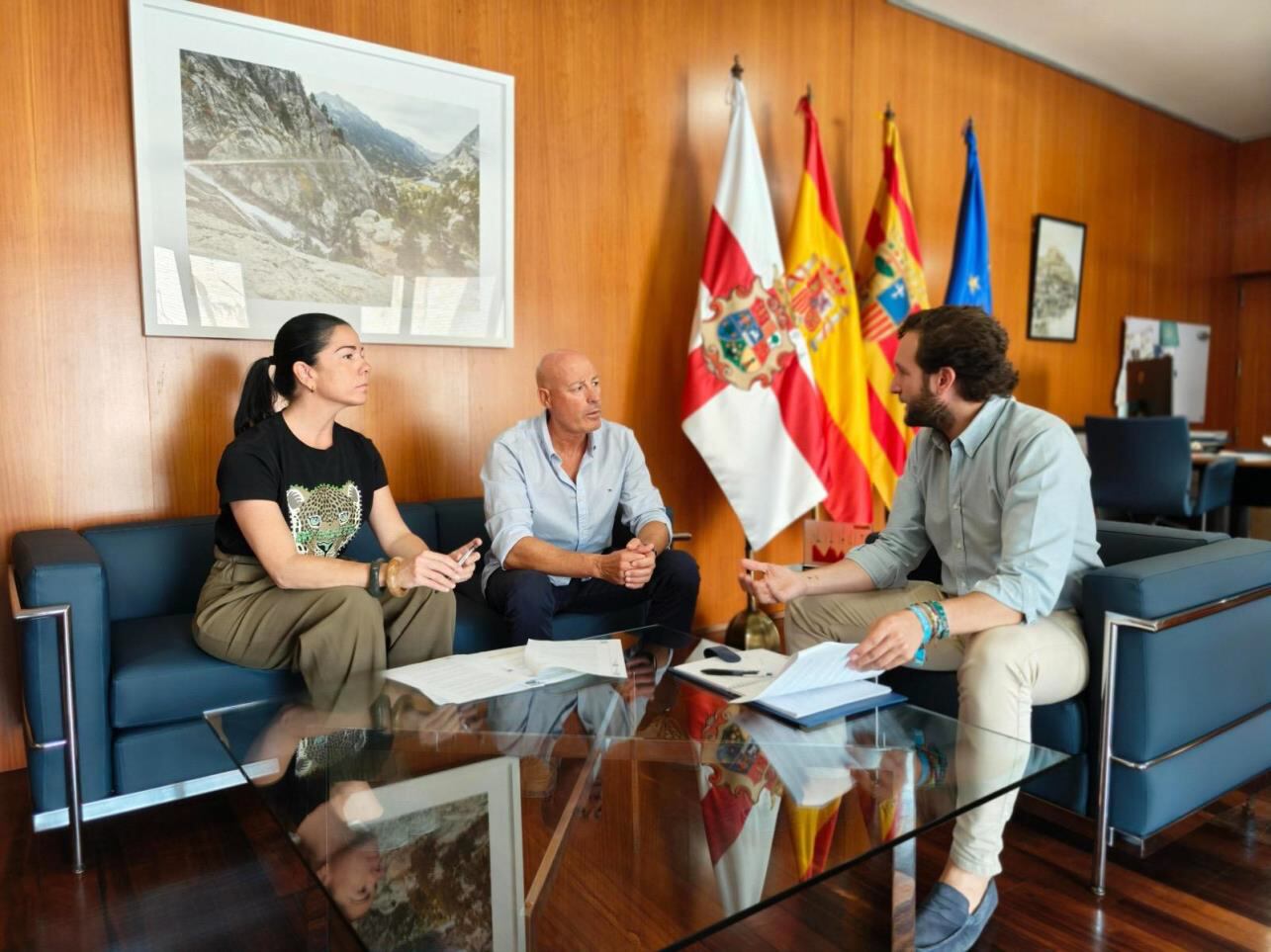 Reunión entre UGT y DPH.