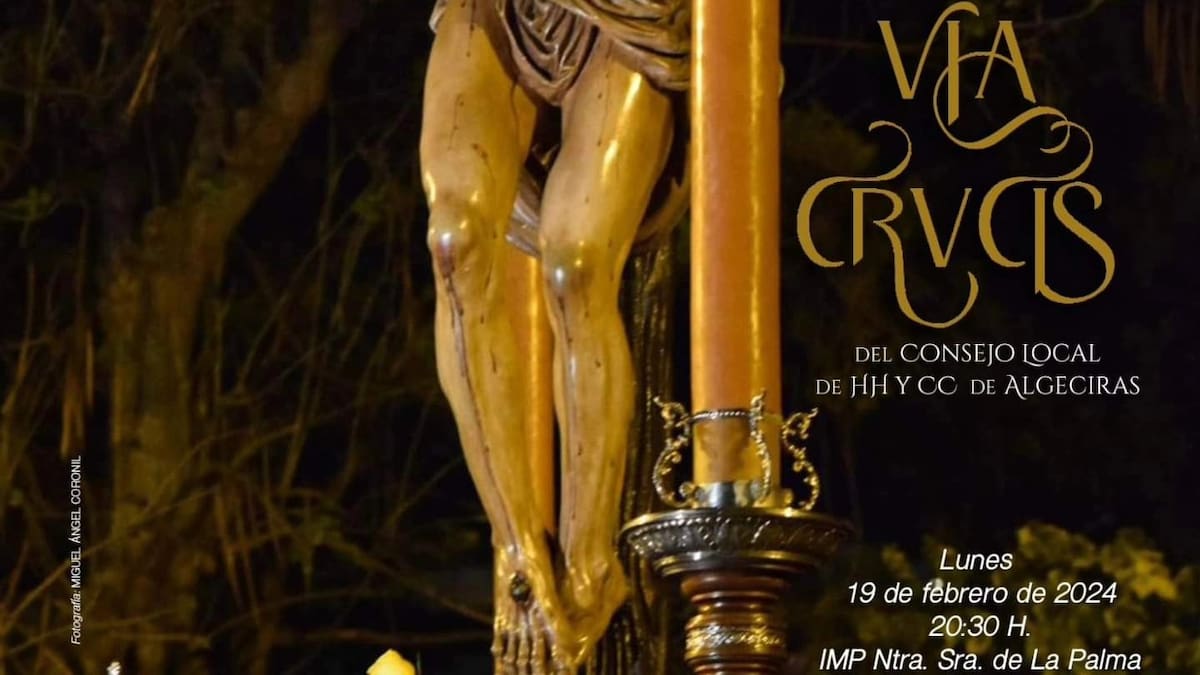 Esta tarde Vía Crucis en Algeciras