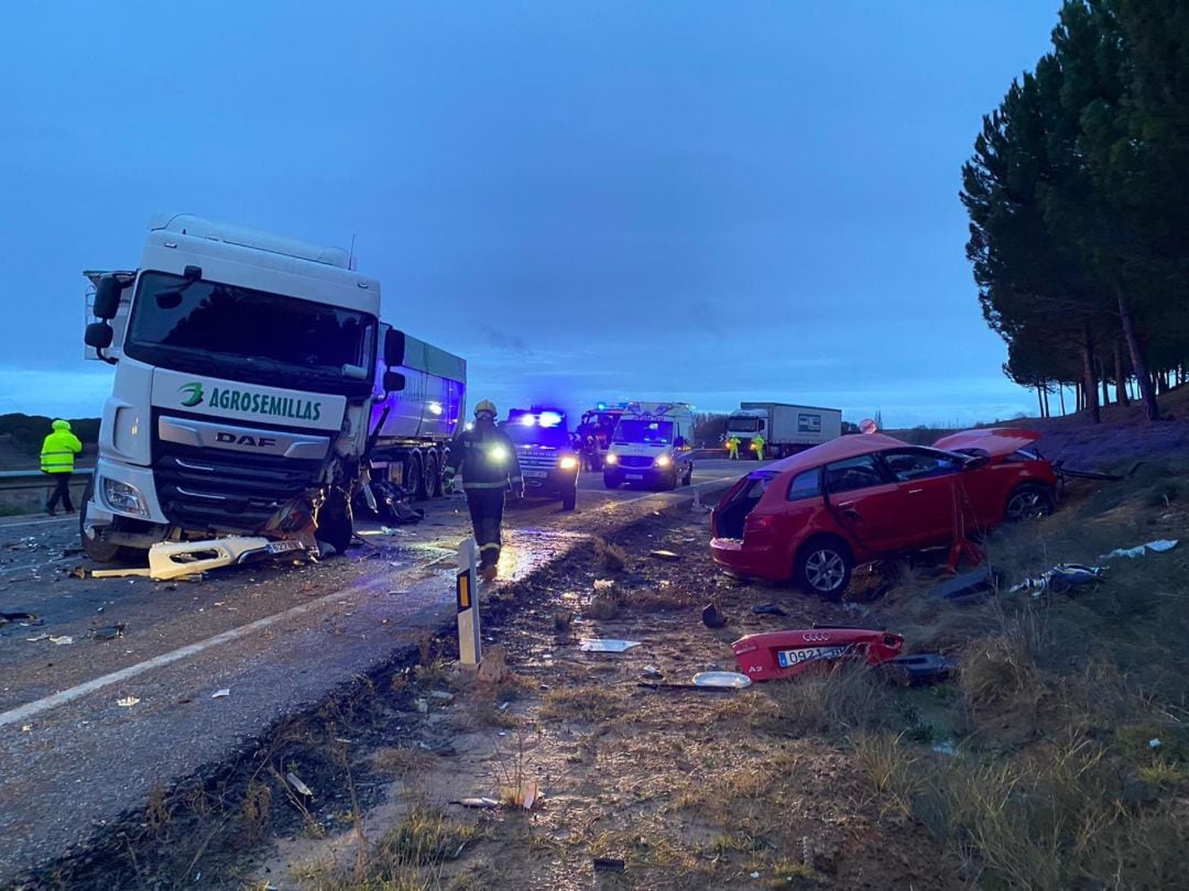 Accidente en Villanueva de la Jara