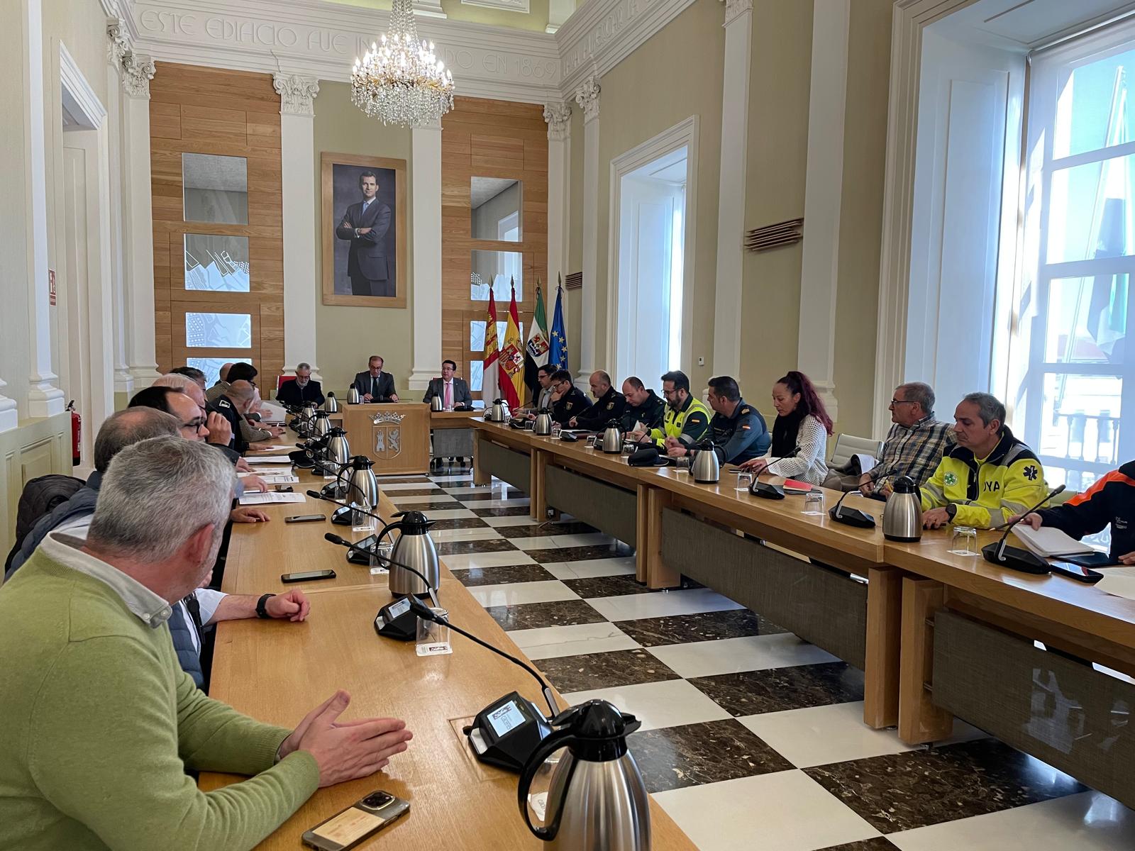 Junta Local de Seguridad de la Semana Santa de Cáceres 2025
