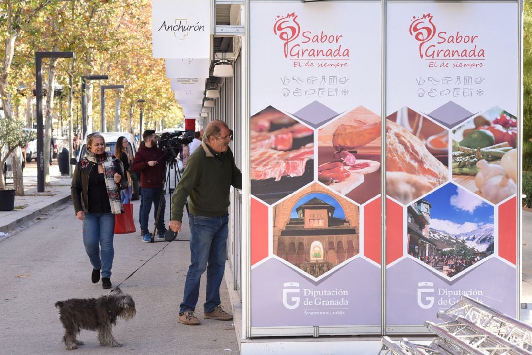 Una de las ferias de &#039;Sabor Granada&#039; en Granada la pasada Navidad