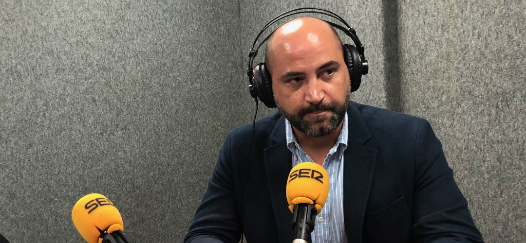 El alcalde de Colmenar Viejo, Jorge García en los estudios de SER Madrid Norte