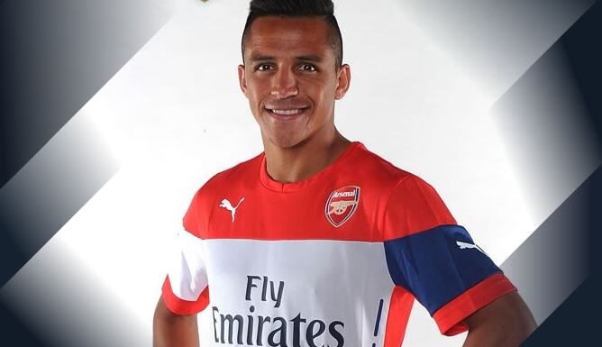 Alexis Sánchez, nou jugador de l'Arsenal