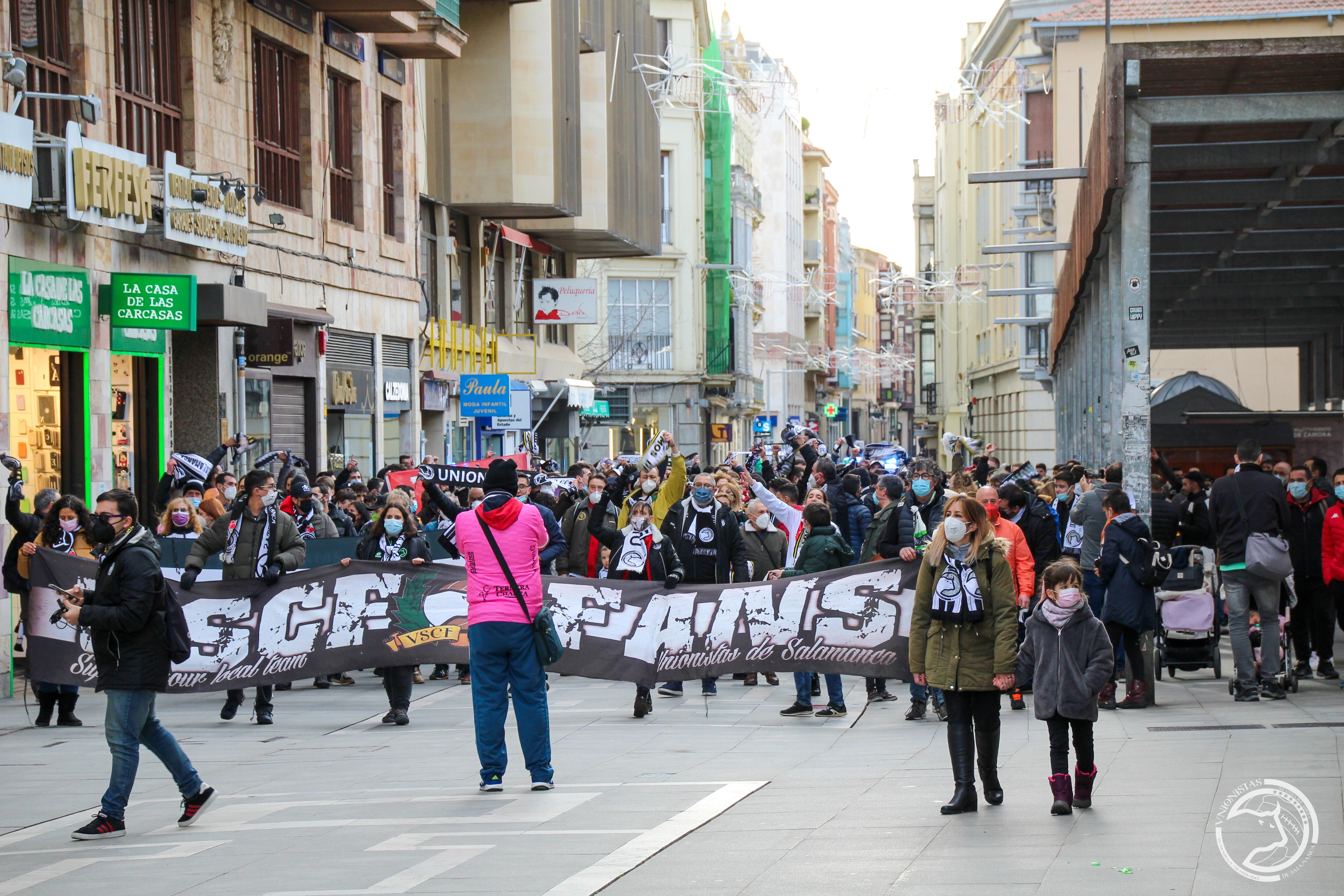 El anterior desplazamiento a Zamora dejó más de 1.000 aficionados en el Ruta de la Plata/Unionistas CF