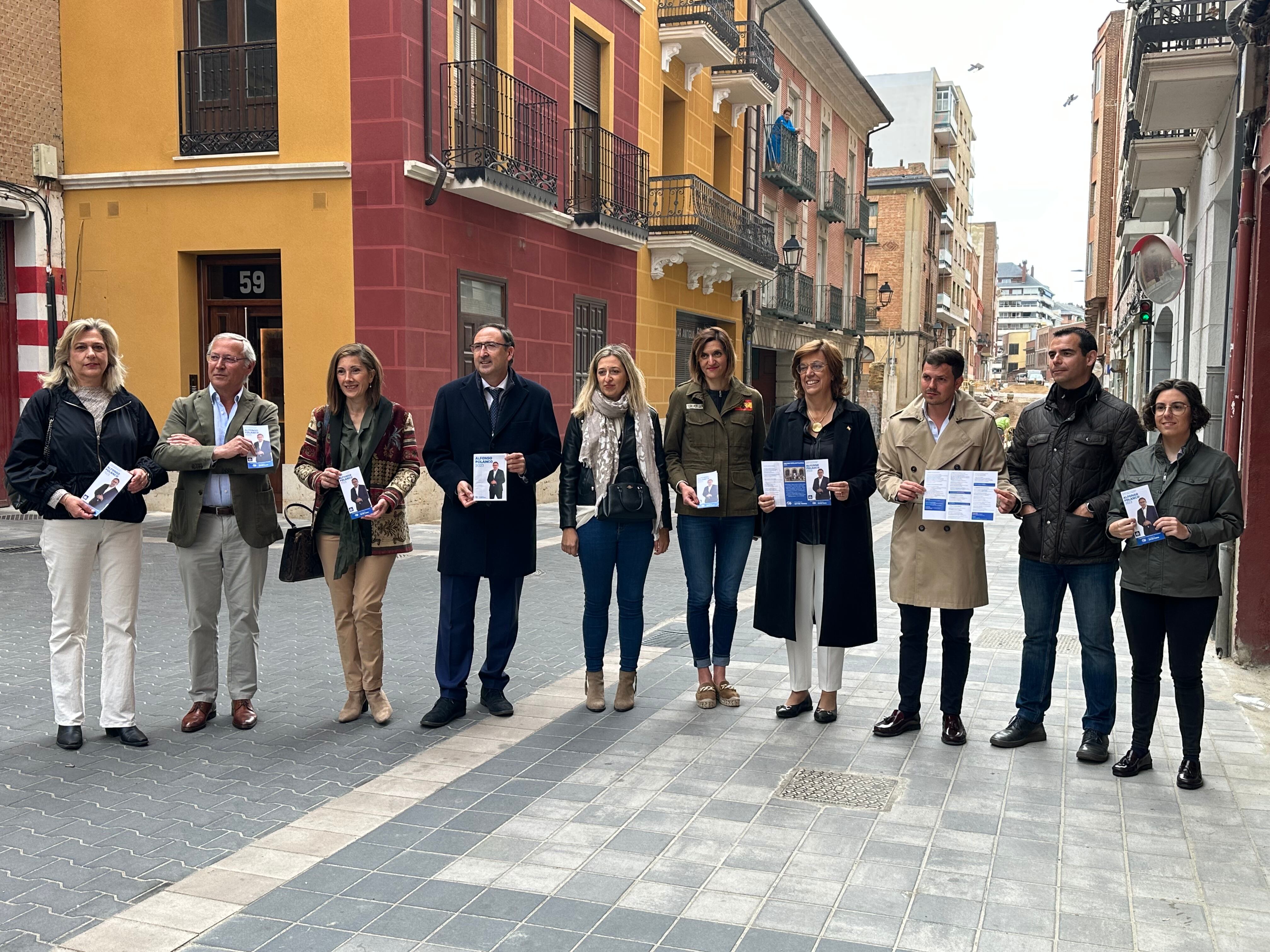 Presentación del programa con el que Alfonso Polanco concurre a la alcaldía de Palencia