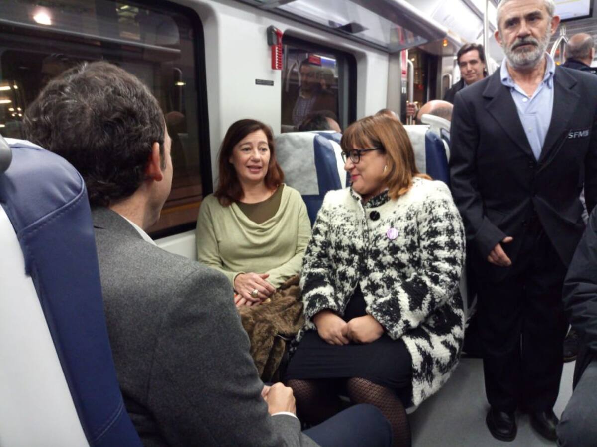 Entra en funcionamiento el tren eléctrico que une Palma y Manacor en 55 minutos