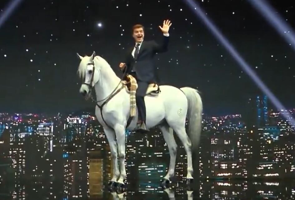 Marc Giró en el estreno de 'Cara al show'