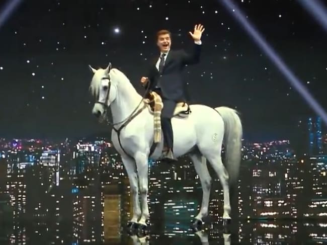 Marc Giró en el estreno de 'Cara al show'