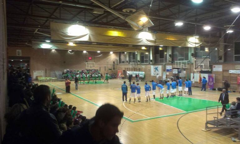 Imagen de archivo de un partido de basket en Toledo