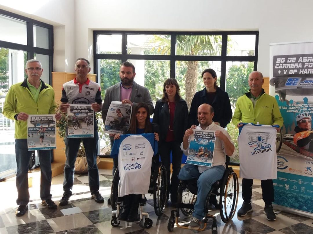 Presentada la prueba de Handbike que se disputará el sábado día 20