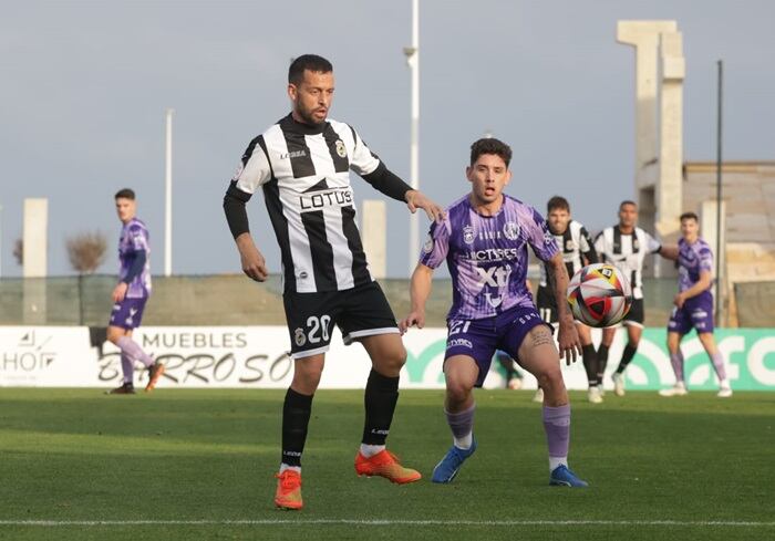 Un momento del partido