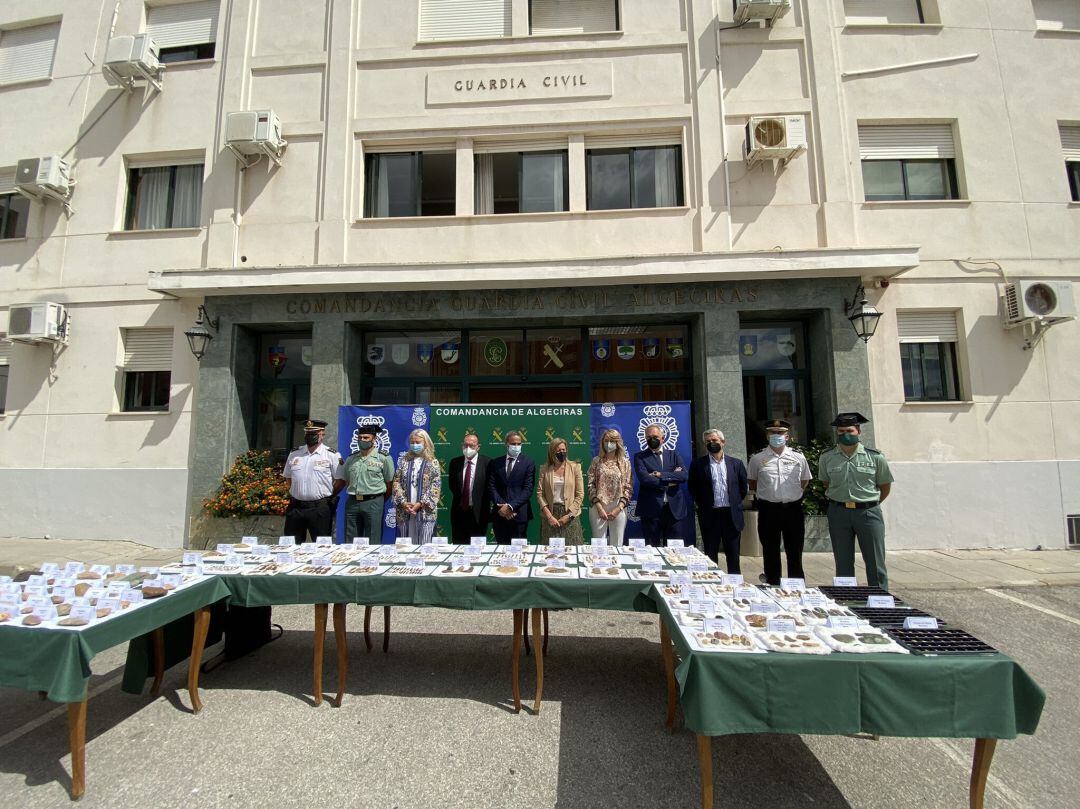 Presentación de los materiales.