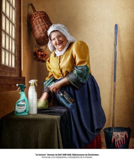 Homenaje a los trabajadores de la limpieza