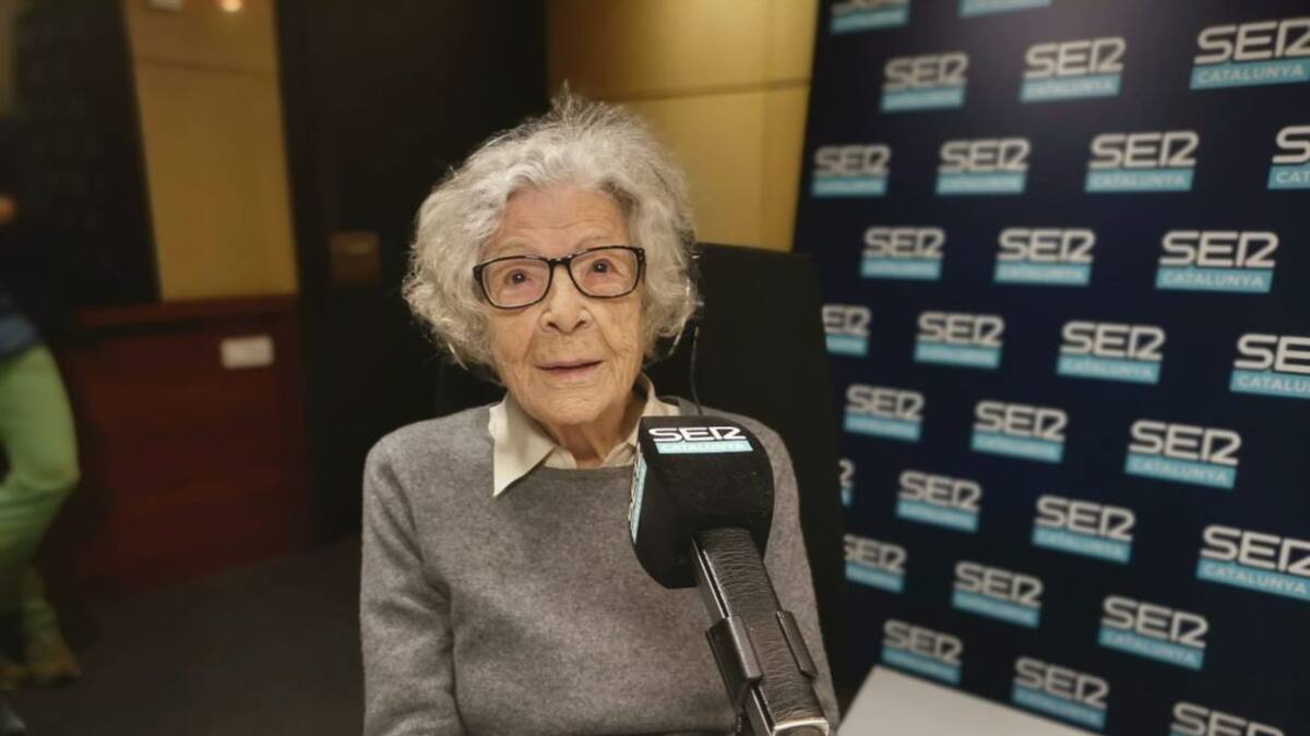 Mercedes Ribera:"He escrit el meu primer llibre als 104 anys"