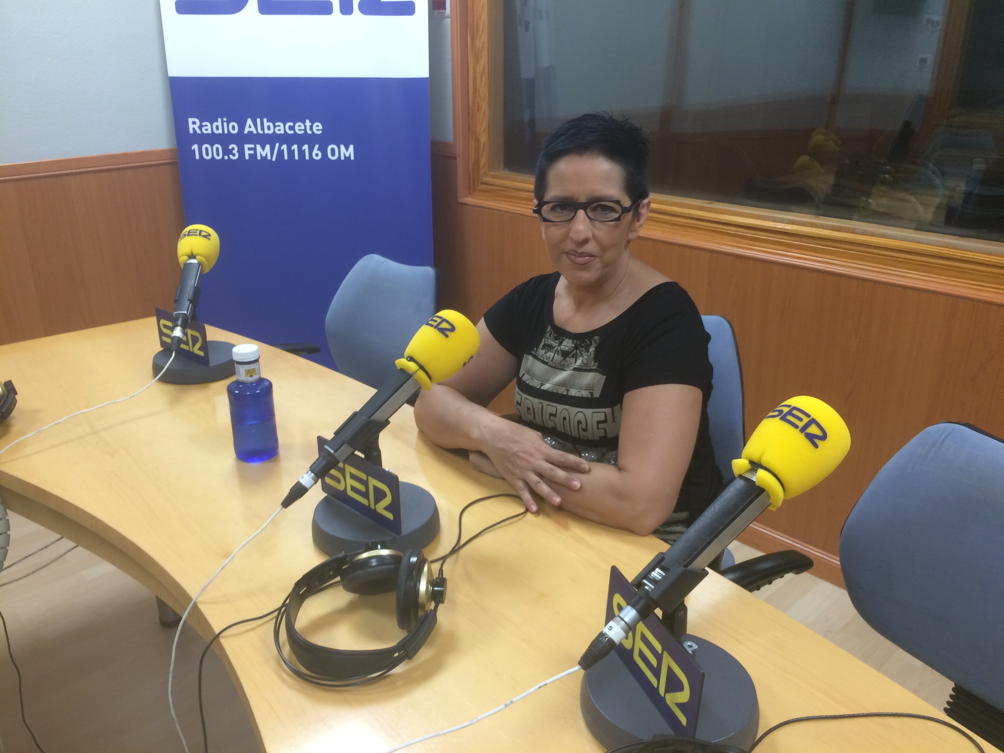 Imagen de archivo de Lola Játiva en Radio Albacete