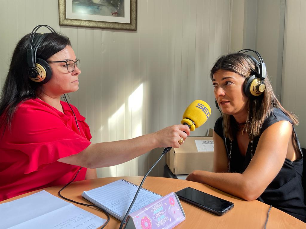 Ana Belén Avileo, trabajadora social en el Centro de Día de Alzhéimer