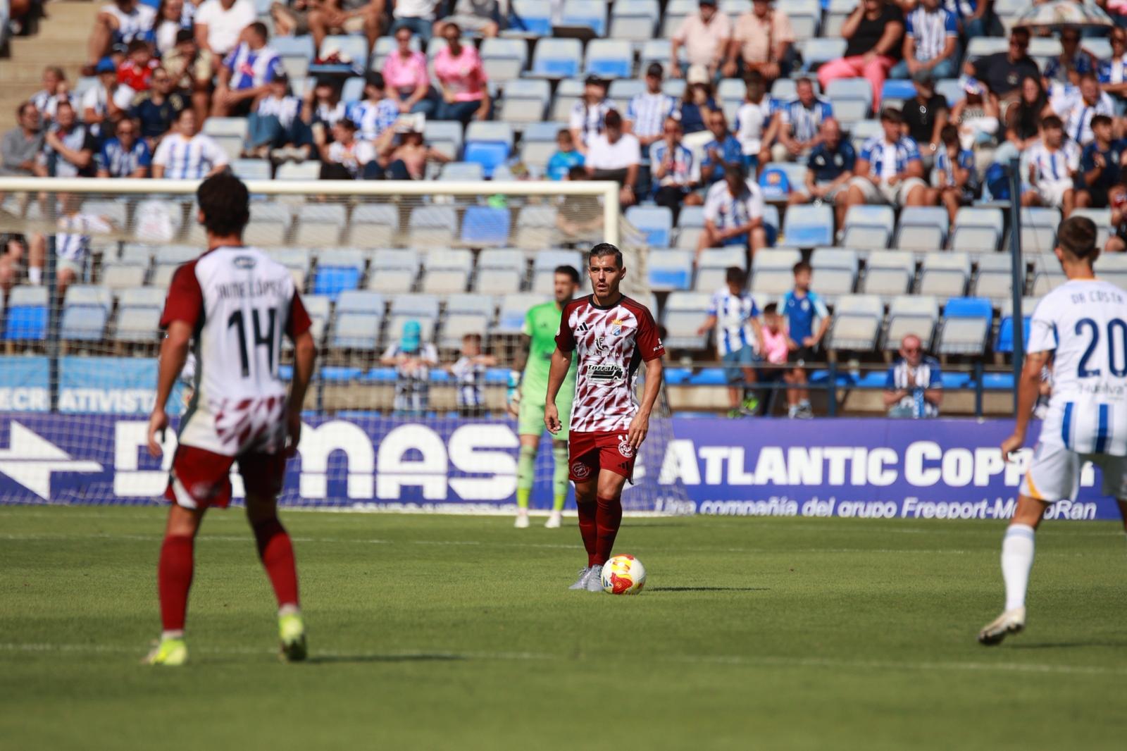 Josete durante un partido esta temporada