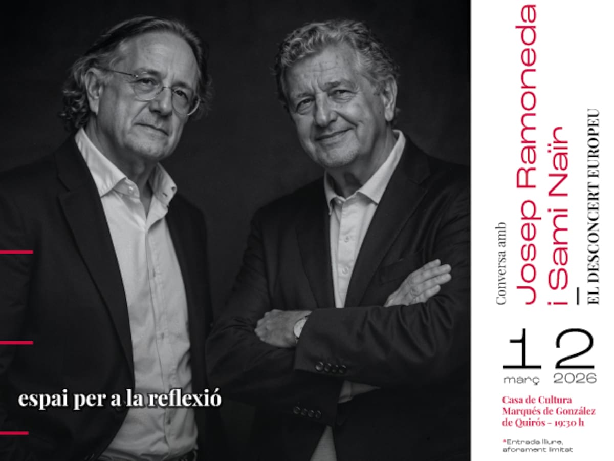 Josep Ramoneda y Sami Naïr protagonizan la VII edición de ‘Gandia Piensa’ el próximo 12 de marzo