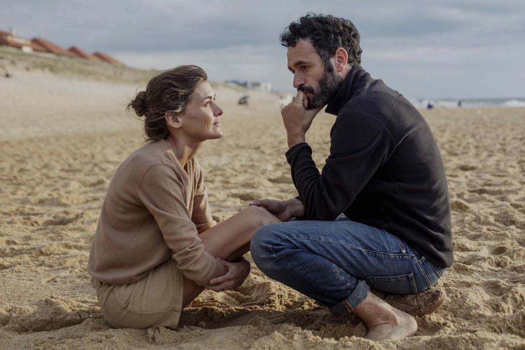 Marta Nieto y Rodrigo Sorogoyen, durante el rodaje de Madre