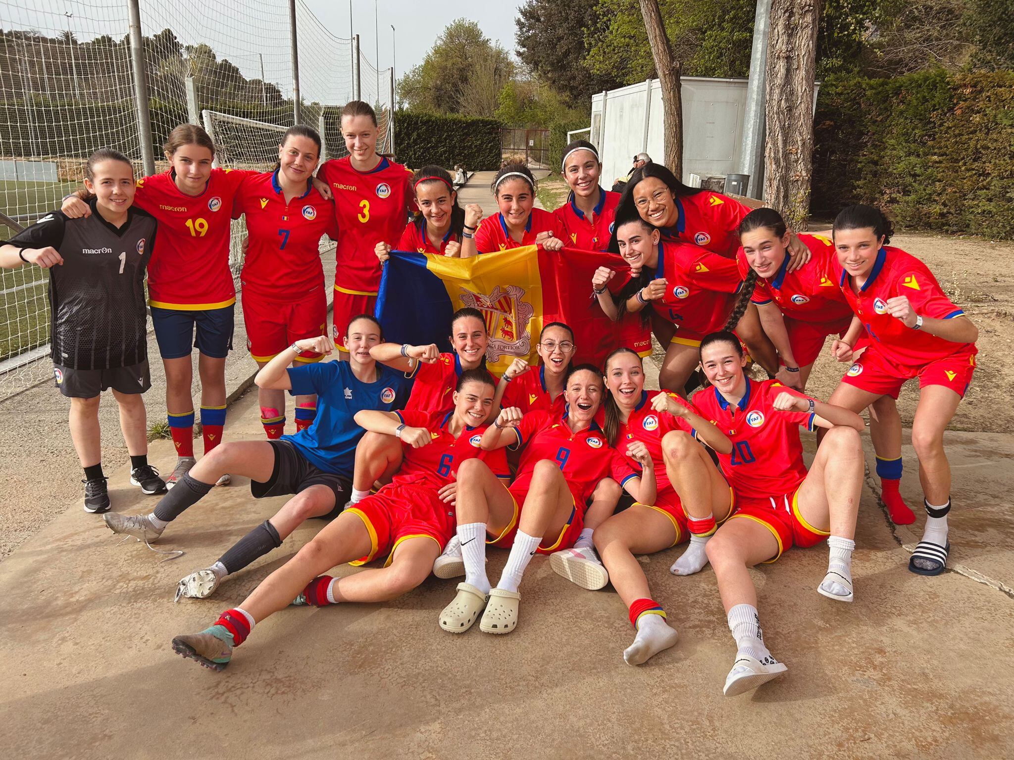 La sub19 femenina al torneig internacional de futbol base MIC