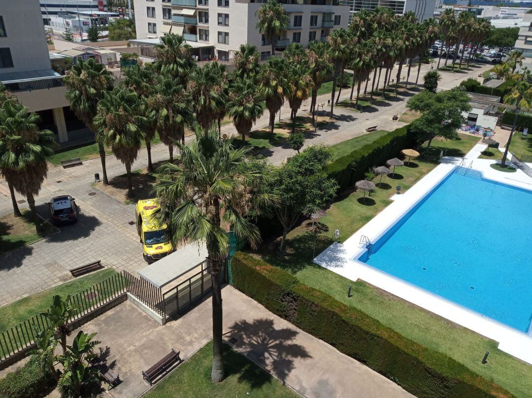 Los servicios sanitarios y Policía Nacional han intervenido en esta actuación