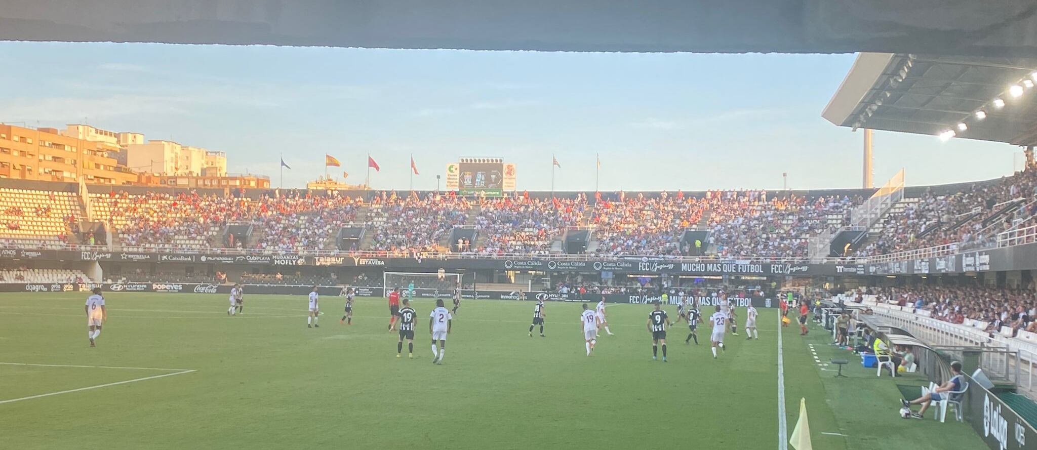 Partido disputado este domingo entre Cartagena y Albacete