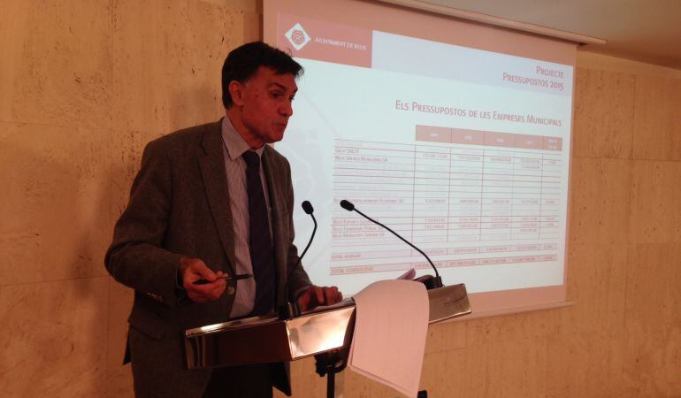 El regidor d'hisenda de Reus, Joaquim Enrech, en una fotografia d'arxiu.