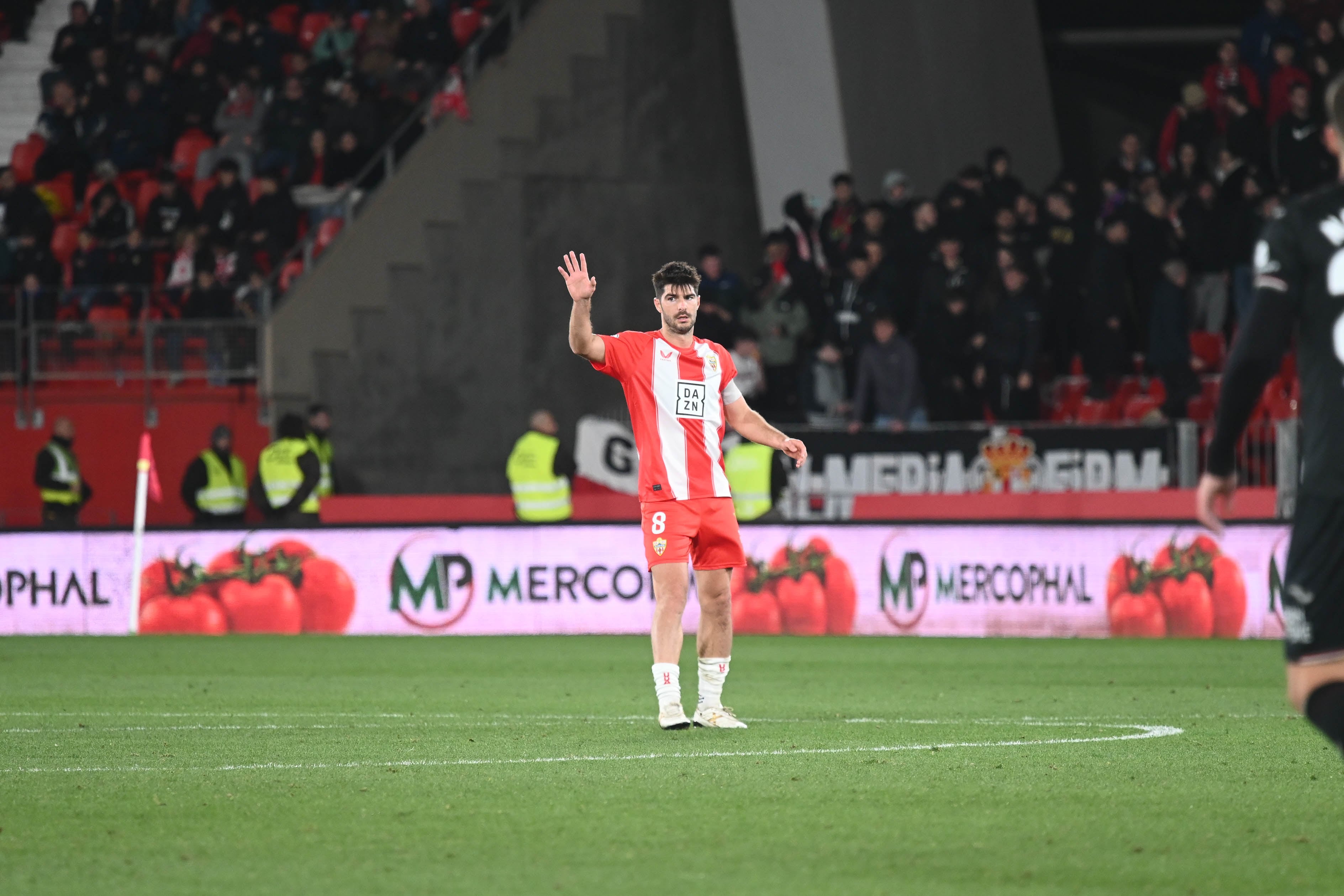 Melero en el partido ante el Leganés.