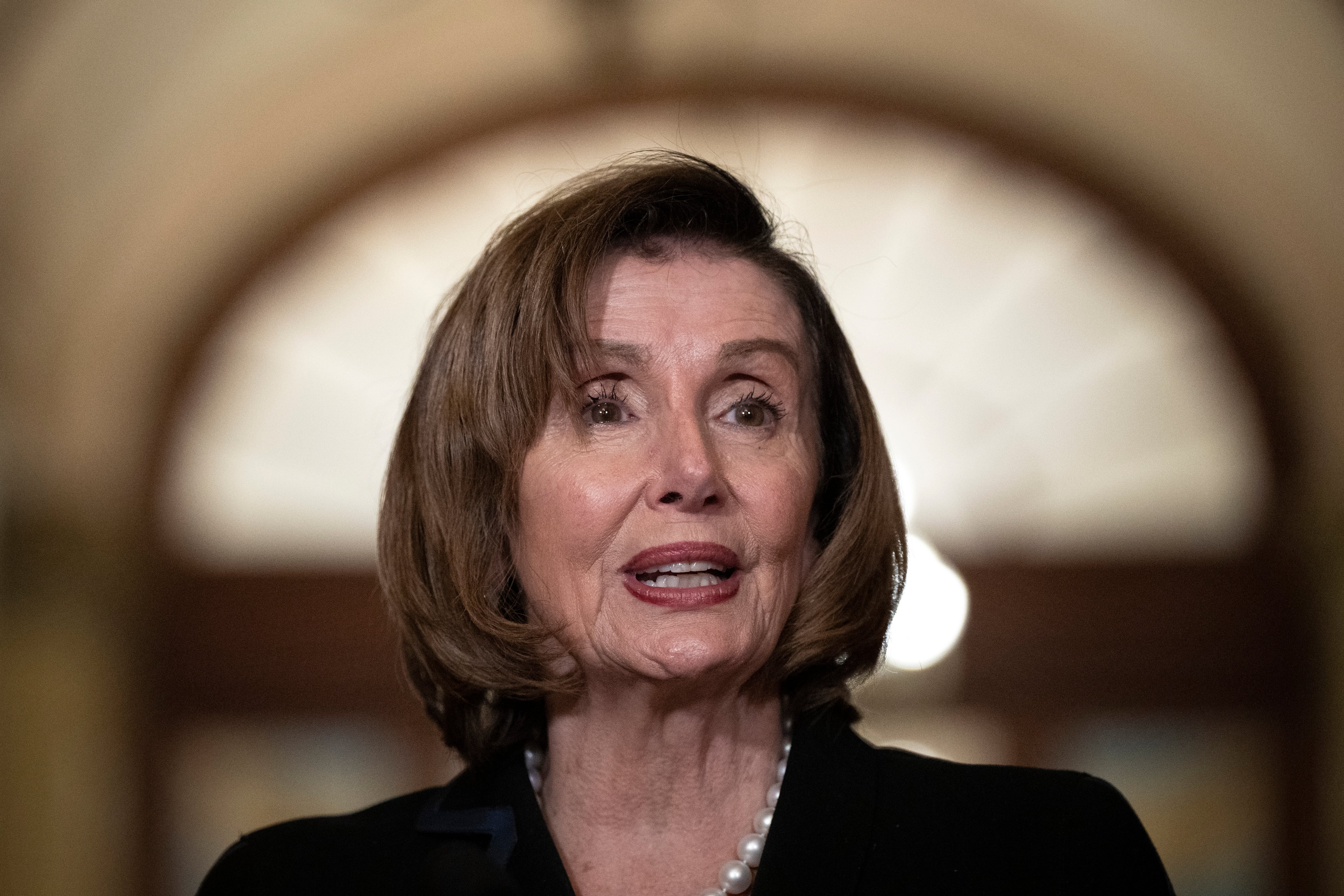 La presidenta de la Cámara de Representantes de Estados Unidos, Nancy Pelosi. (Drew Angerer/Getty Images)