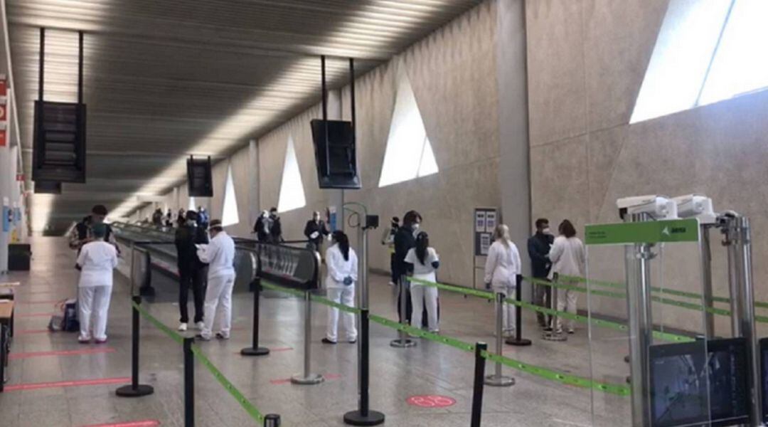 Controles en los aeropueros de las islas