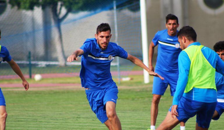 Adri Dominguez en el Xerez DFC.