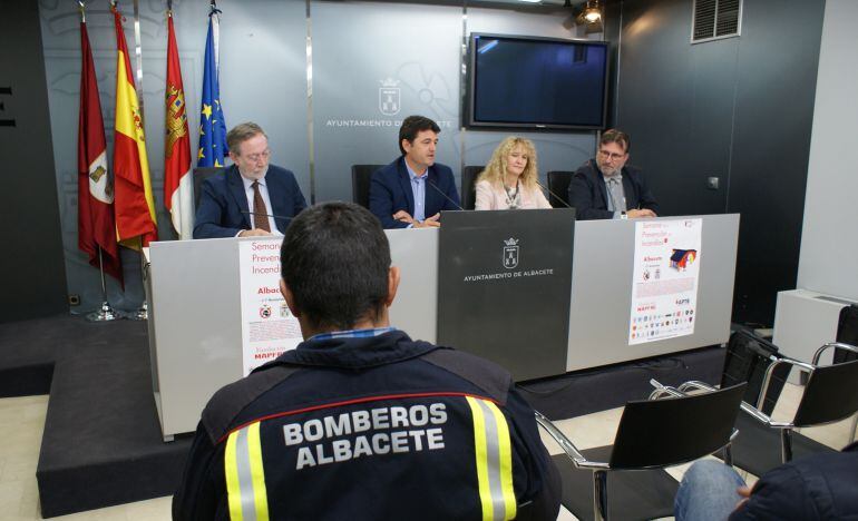 Vista general de la rueda de prensa de presentación de la Semana de la Prevención